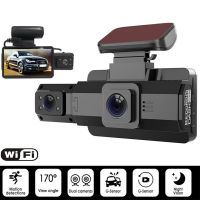 รถ DVR กล้อง3นิ้ว HD 1080P Dash Cam 170 ° มุมกว้าง Night Vision รถกล้อง Way Loop บันทึกวิดีโอเครื่องบันทึก G-Sensor