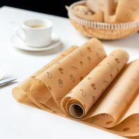 Kitchen Wax Paper Oilpaper Bread Sandwich Burger Fries Picnic Food Wrapping Paper  30x800cm  Baking Oil Absorbing Paper