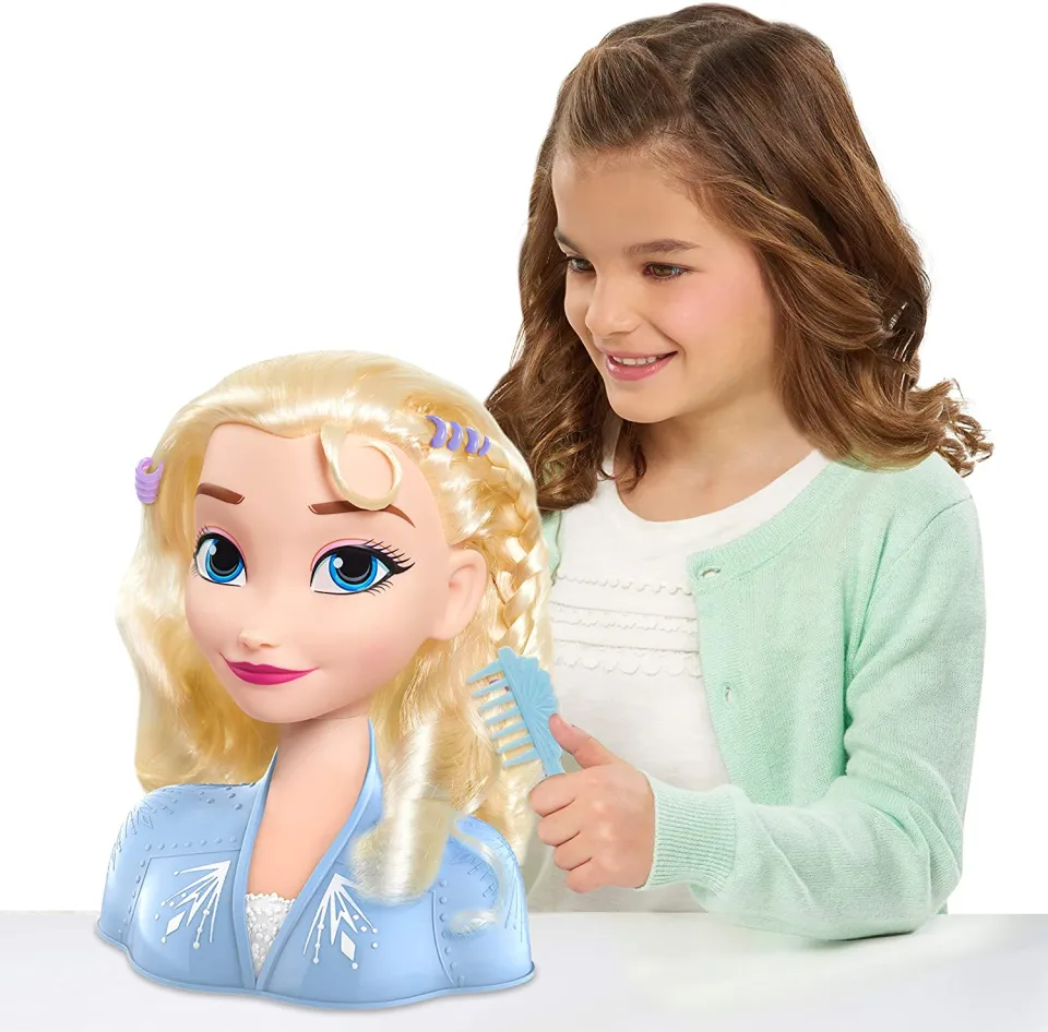 disney frozen elsa styling head