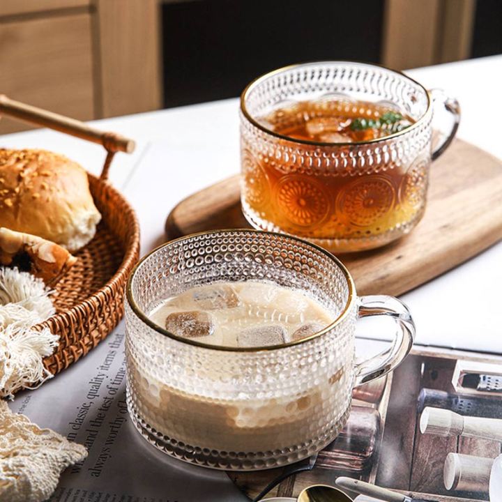 450ml-nordic-sunflower-embossed-glass-cup-transparent-coffee-mug-vintage-breakfast-milk-dessert-cup-tabletop-decor-drinkware