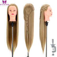 Head Dolls for Hairdressers Hair Synthetic Mannequin Head Hairstyles Female Mannequin Hairdressing Styling Training Head