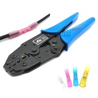 QZ-Crimping Tool Plier 10-23awg Crimper 0.25-6mm Square For Heat Shrink Butt Connectors Terminals