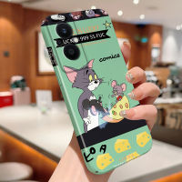 Casing Ponsel เคสสำหรับ OPPO A96 5G Reno7 Z 5G Reno8 Z 5G Reno7 5G กรอบแช็งรูปการ์ตูนกรณีโทรศัพท์ฟิล์มรวมทุกอย่างเคสป้องกันทนแรงกระแทกกล้องคลุมทั้งหมด