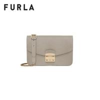 FURLA กระเป๋าสะพายผู้หญิง รุ่น METROPOLIS S SHOULDER BAG SABBIA b