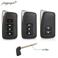 [A Car Home] Jinyuqin 2/3/4ปุ่ม Remote Car Key Shell สำหรับ Lexus NX GS RX คือ ES GX LX RC 200 250 350 LS 450H 300H เปลี่ยนกรณี