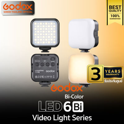 Godox LED 6Bi Litemons 6W 3200K-6500K 1800mAh - รับประกันศูนย์ Godox Thailand 3ปี ( LED6Bi )