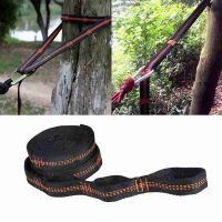 2pcs 2m Hammock Strap Outdoor Camping Hammock Garden Swing Straps Rope 250KG Load Tree Hanging Load-Bearing Strap Rope