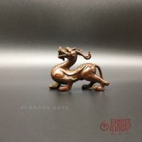 Antique pure copper Unicorn home decoration ornamental handicrafts