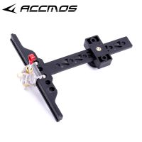 ใช้วัสดุ PVC Recurve Bow Sight การล่าสัตว์เป้าธนูและ Arrow Chasse สายตาอุปกรณ์เสริม,ความสูง16ซม.ความยาว15ซม.