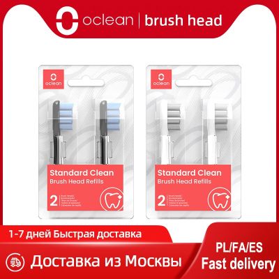 Oclean X Pro Elite/ X Pro/ F1 /Air 2/One 2/4PCS Replacement Brush Heads For Electric Toothbrush Deep Cleaning Tooth Brush Heads xnj
