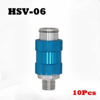 QDLJ-10pcs G1/8" Hsv Series Push Hand Operated Slide Valve Hsv 06 Slide Switch Vent Valve Hsv-06