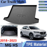 รถ Trunk Mat 3D TPE วัสดุสำหรับ MG HS 2022รถอุปกรณ์เสริม MGHS 2018 ~ 2023 2021ด้านหลังถาด Trunk ด้านหลังแผ่นอุปกรณ์เสริม