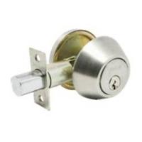 ถูกที่สุด✅  กุญแจลิ้นตาย 1ด้าน KRUKER D8000 สีสเตนเลส กุญแจ Deadbolt SINGLE CYLINDER DEADBOLT LOCKSET KRUKER D8000 STAIN