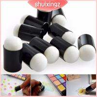 SHUIXINGZ โฟมชอล์กชิ้น/ล็อต4ชุดเครื่องมือระบายสีศิลปะทำมือดีไอวายสมุดติดรูปฟองน้ำนิ้วมือ Daubers