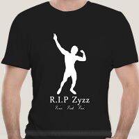 เสื้อยืดพิมพ์ลายแฟชั่น100% Mens Cotton T เสื้อผู้ชาย T เสื้อที่น่าสนใจ R.I.P Zyzz วอลล์เปเปอร์ภาพออกแบบ Tee ตลก Tee Top