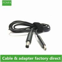 USB 3.1 TYPE C to DC 7.4*5.0 / 7.4*0.6mm Male to Male For DELL Laptop Charger DC Jack Power Adapter Cable PD Charging 1.5m/150cm