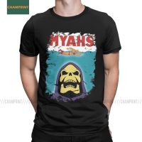 Men MYAHS Masters Of The Universe He-Man T Shirts Skeletor Cartoon 80s She-Ra Beast Cotton Short Sleeve Tees T-Shirts Valentines Day gift