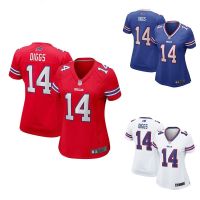 ? NFL Buffalo Bills Football Uniform No. 14 Stefon Diggs Womens Jersey