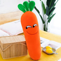 Carrot Pillow Plush Toy Doll Cute Sleeping Ragdoll on Bed Doll Long Pillow Birthday Gift