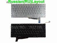 RU/Russian Laptop for APPLE A1286 For 2008 Backlit New Replacement Notebook