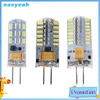 EASYEAH 12V ค่ะ ไฟแอลอีดี G4 อะไหล่สำหรับเปลี่ยน สีขาวอบอุ่นเย็น หลอดไฟหรี่แสงได้ ของใหม่ G4 หลอดไฟแสงคริสตัล สปอตไลท์