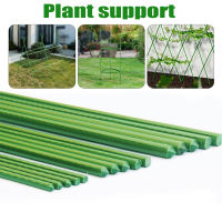 10 Pcs length Plant Stakes Gardening Pillar Plastic Coated Steel For Supporting Climbing Plants Flowers and Vegetables