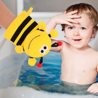 Bath Ball ถุงมือขัดเด็ก Kids Exfoliating Bathing Accessories Baby Towel Towls