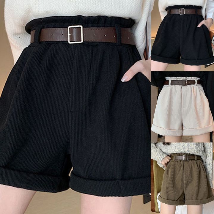 Women's shorts with sale pockets hanging out