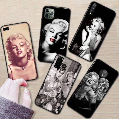 317RR Marilyn Monroe อ่อนนุ่ม ซิลิโคน เคสโทรศัพท์ ปก หรับ iPhone G41 Moto G51 G31 G52 13 14 G42 G1000 12 G71 G22 Max Plus Mini Pro