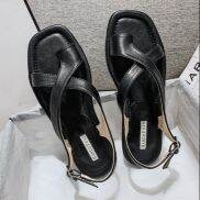 Giày sandal đế thấp quai chéo xỏ ngón mã SRLCS40 trẻ trung, dễ phối đồ