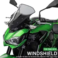 Parabrisas Deportivo Para Motocicleta, Visera Deflectora Para Kawasaki Z-900, 2017, 2018, 2019, Z 900, Z900คลุม/