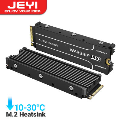 รองรับฮีทซิงค์ M.2 2280 SSD PS5ชิ้น,JEYI NVME NGFF 2280 SSD ระบายความร้อนได้สองด้านพร้อมแผ่นรองเพิ่มความเย็นซิลิโคนความร้อน