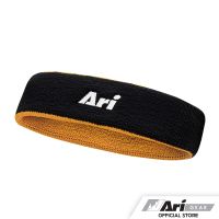 ARI HEADBAND - BLACK/YELLOW ผ้าคาดศีรษะซับเหงื่อ อาริ เฮดแบนด์ สีดำเหลือง