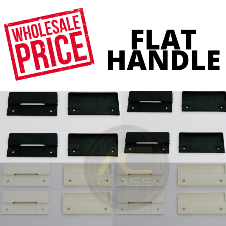 AC GLASS: WHITE HANDLE - BLACK HANDLE - FLAT HANDLE FOR SCREEN WINDOW ...