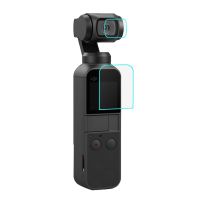 Puluz HD กระจกนิรภัย ป้องกันเลนส์ ฟิล์มหน้าจอ สําหรับ DJI OSMO Pocket 2/1 Gimbal ป้องกันหน้าจอ