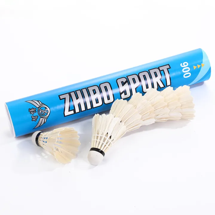 12 Pcsset Badminton Shuttle Tahan Lama Stabil Volant Badminton