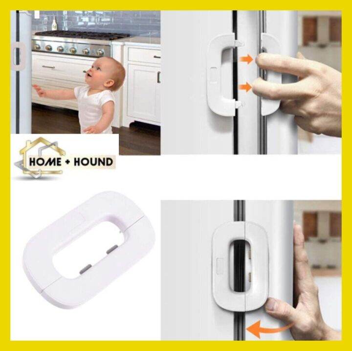 Home+Hound 1pc Child Safety Fridge Lock Refrigerator Locks Refrigerator