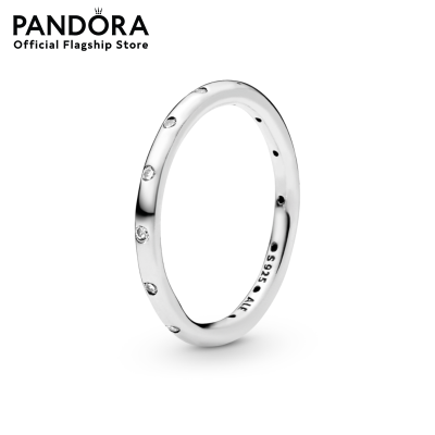 Pandora Silver ring with cubic zirconia เครื่องประดับ แหวน แหวนเงิน สีเงิน แหวนสีเงิน แหวนเพชร แหวนแพนดอร่า แพนดอร่า