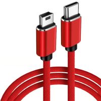 M8CYS สายสำหรับข้อมูล USB คอมพิวเตอร์ Type C การซิงโครไนซ์ USB 2.0การส่งข้อมูลสายชาร์จเร็ว Type-C ไปยังสายมินิ USB สายถ่ายโอนข้อมูล