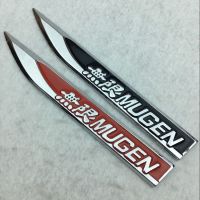 Hot New Car Fender Sticker Side Wing Badge Emblem Auto Decal For Honda Mugen Fit CIVIC 2011 Accord City Type R CR-V 2007 HR-V