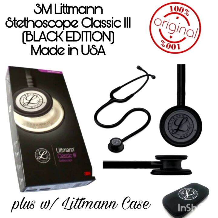 3M Littmann Stethoscope Classic III (ALL Limited EDITION) MADE IN USA (100 ORIGINAL) Lazada PH