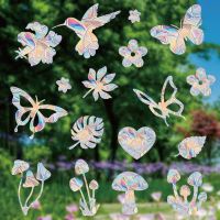 【CC】✳  Wall Sticker Flash Easter Egg Static Glass Supplies  Window Stickers Decal