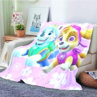 Blanket Custom Barking Team Dog Patrol Children Cartoon Anime Printed Student Dormitory Office Nap Sofa Car Air Conditioning Cover D11