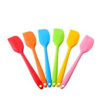 21cm Kitchen Silicone Cream Butter Cake Spatula Batter Scraper Brush Butter Mixer Cake Brushes Stir Baking Tool Kitchenware