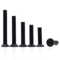 10-50pcs M1 M1.2 M1.4 M1.6 M2 M2.5 M3 M4 M5 Black Mini Micro Computer Small Cross Phillips Flat Head Bolt Notebook Screws Screw Nut Drivers