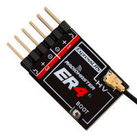 ER4 Radiomaster 2.4GHz 4CH ExpressLRS ELRS RX PWM ตัวรับสัญญาณสนับสนุนแรงดันไฟฟ้า Telemetry สำหรับ F3P RC เครื่องบินรถยนต์เรือเรืออุปกรณ์อะไหล่ถัง