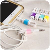 10pcs Cable Protector For iphone earphones Wire organizer Earpods Cord Protector Protective Case Colors Bobbin Winder Cover