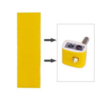 20pcs Nozzle Heat Insulation Cotton 70*20mm Heating Block Cotton 3MM Thickness Hotend For MK8 Extruder 3D Printer Parts