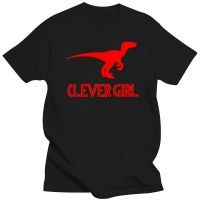 CLEVER GIRL MENS T SHIRT DINOSAUR PARK VELOCIRAPTOR MOVIE HUMOUR NEW XS-6XL