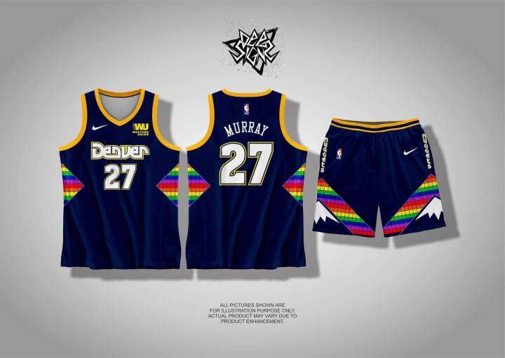 jamal murray rainbow jersey